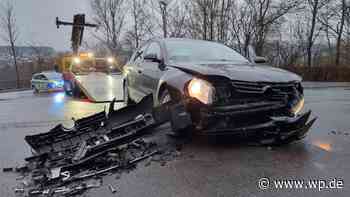 Unfall in Netphen: Frau verletzt – 25.000 Euro Schaden - Westfalenpost