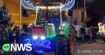 Nieuw fenomeen tijdens kerstdagen in Vlaams-Brabant: de tractorstoet - VRT NWS