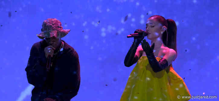 Ariana Grande & Kid Cudi Take Over 'The Voice' Finale with Performance of 'Just Look Up' - Watch Now!