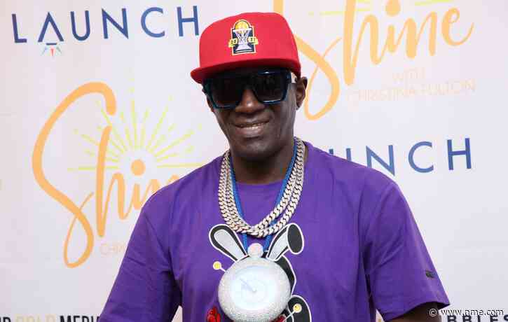 Flavor Flav avoids accident after a boulder crashed into his car