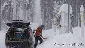 Dürregeplagtes Kalifornien kämpft jetzt mit Regen und Schnee