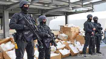 Polizei vernichtet 1,5 Tonnen Kokain - teilweise aus Neu-Ulm - SWR