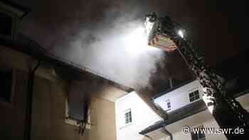 Feuerwehr-Einsatz: Toter bei Wohnungsbrand in Ulm - SWR