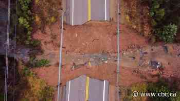 Section of Cabot Trail washed out by rainstorm to reopen Tuesday - CBC.ca