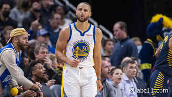 Warriors Stephen Curry passes Ray Allen to break all-time NBA 3-point record