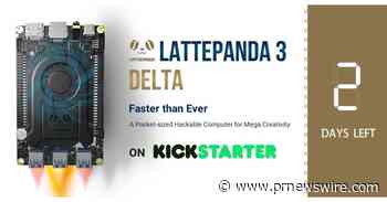 LattePanda 3 Delta Surpasses Kickstarter Crowdfunding Goal by 400 Percent - PRNewswire
