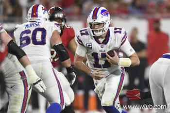 Bills QB Josh Allen (foot) limited Wednesday, 'soreness is still there'