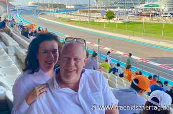 Formel 1: Gisela und Thomas Schlenker aus Bamberg waren beim Saisonfinale in Abu Dhabi. - Fränkischer Tag
