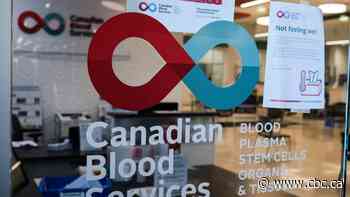 Blood service recommends Health Canada end gay blood donation ban