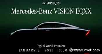 Mercedes-Benz teases ultra-efficient Vision EQXX concept     - Roadshow
