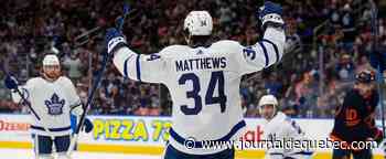 Les Maple Leafs au sommet de la LNH