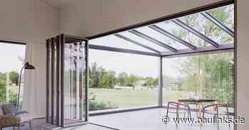 Neues Terrassendach Alerio von Solarlux mit innenliegender Statik