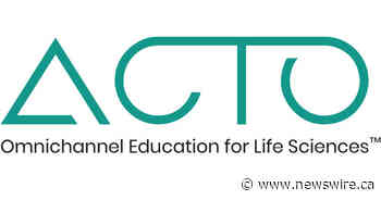 ACTO Earns Gold at Brandon Hall Technology Awards 2021 - Canada NewsWire