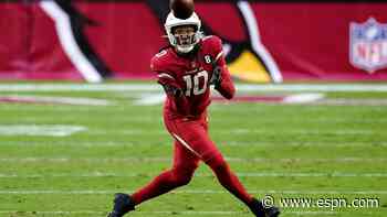 Sources: WR Hopkins to miss rest of reg. season