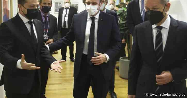 Scholz und Macron wollen im Ukraine-Konflikt vermitteln