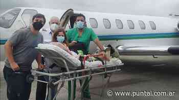 Lolo ya está en Buenos Aires para recibir la medicación esperada - Puntal