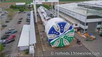 Tunnel boring machine 'Mary' officially unveiled for HRBT Expansion Project