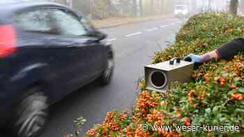 Junger Mann wirft Radarmessanlage in Lilienthal um - WESER-KURIER - WESER-KURIER