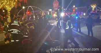 Deja Vu: Crowds Gather for Cheery Christmas Parade, Then See Car Speeding Towards Them