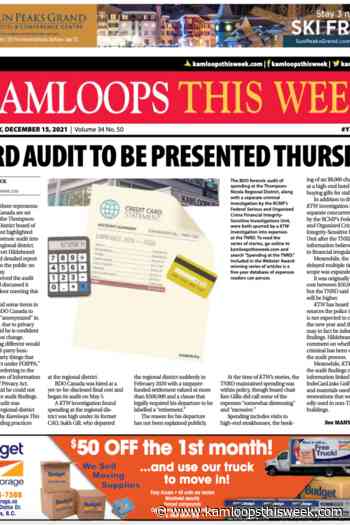 NOTICE TO READERS: Dec. 15 Print Edition Delay - Kamloops This Week