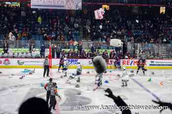 Seattle Thunderbirds best Kamloops Blazers on Teddy Bear Toss night - Kamloops This Week