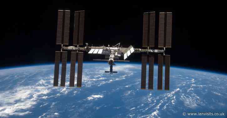 Watch the Space Station fly over London on Christmas morning
