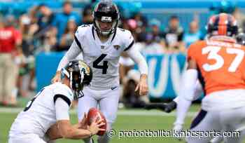 Former Jaguars kicker Josh Lambo claims Urban Meyer kicked him