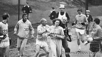 Kathrine Switzer: First woman to officially run Boston Marathon on the iconic moment she was attacked by the race organiser - Sky Sports