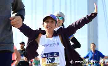 Daughter runs the NYC Marathon for her mom, raising funds for PanCAN - Pancreatic Cancer News & Stories