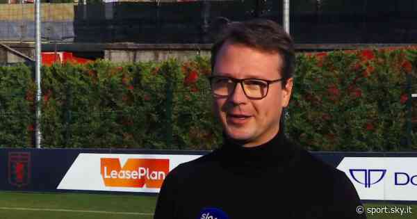 Genoa, il nuovo general manager Spors a Sky: "Daremo al club una dimensione europea" - Sky Sport