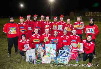 Forres Thistle support Moray and Grampian Christmas Toy and Food Appeal - Northern Scot