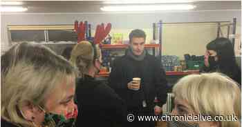 Sam Fender pays visit to Newcastle food bank which helps 3,000 people every month - Chronicle Live