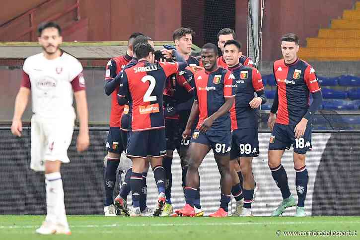 Coppa Italia, Genoa-Salernitana 1-0: Ekuban-gol, Shevchenko sfida il Milan agli ottavi - Corriere dello Sport