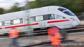 Zwischen Mannheim und Frankfurt: Unbekannte deponieren Betonklötze auf Gleisen – ICE gestoppt - DER SPIEGEL