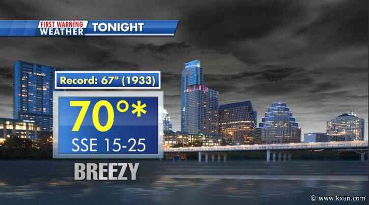 Second-warmest December night on record expected