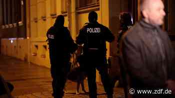 Razzien in Dresden - ZDFheute