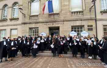 Epinal : magistrats, greffiers et avocats mobilisés pour une justice plus digne - Epinal infos - Epinal Infos