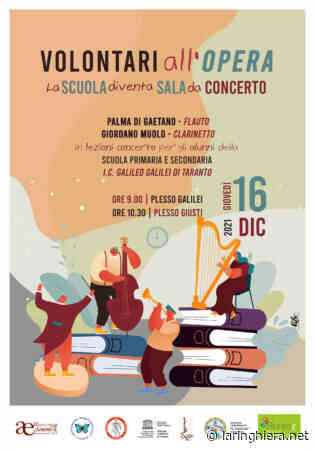 Taranto, Volontari all’Opera. La scuola diventa sala da concerto - La ringhiera