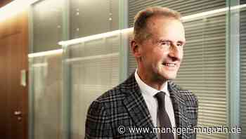 Volkswagen: Chipkrise bremst VW-Absatz aus, Chef Herbert Diess kann Planzahlen für 2022 kaum halten