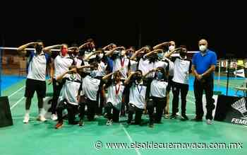 Listos los seleccionados para nacionales de bádminton - El Sol de Cuernavaca