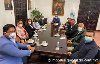 Ratifica Pablo Ojeda apertura a gobierno electo de Cuernavaca - Quadratín - Quadratín Morelos