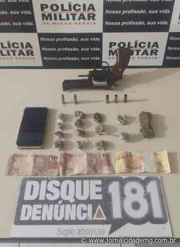 Jovem de 26 anos é preso em Lagoa da Prata com drogas e arma - Jornal Cidade