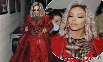 Jesy Nelson looks glamorous in slew of backstage snaps from Jingle Bell Ball - Daily Mail