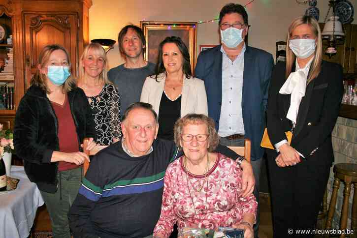 Gelukwensen van de koningspaar voor Mariette en Henri