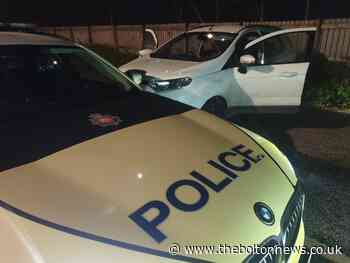 Two men arrested in Astley Bridge, Bolton after stolen car found to be involved in burglary