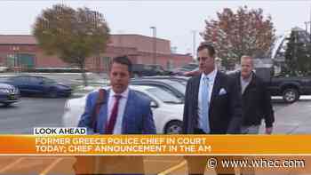 Former Greece police chief Forsythe to be arraigned on DWI, other charges as town announces new chief<br />