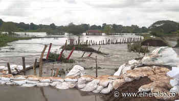 Se rompe muro de protección en Hatillo de Loba, Bolívar por fuertes lluvias - elheraldo.co