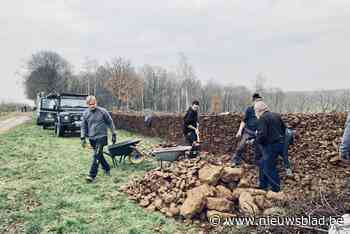 Vernielde wijnmuur sneller hersteld dan verwacht.
