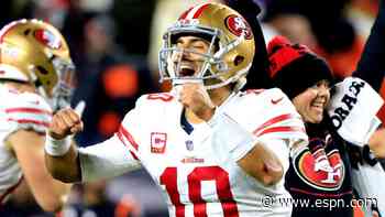 How Jimmy Garoppolo's best has the 49ers in the playoff mix
