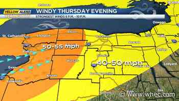First Alert Weather: From the spring to winter this week with light snow possible